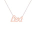 Gold Name Necklace - Lexi
