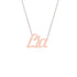 Gold Name Necklace - Lia