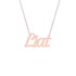 Gold Name Necklace - Liat