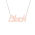 Gold Name Necklace - Lilach