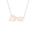Gold Name Necklace - Liraz