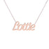 Gold Name Necklace - Lottie