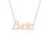 Gold Name Necklace - Lucia