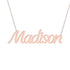 Gold Name Necklace - Madison