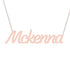 Gold Name Necklace - Mckenna
