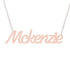 Gold Name Necklace - Mckenzie