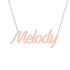 Gold Name Necklace - Melody