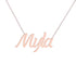Gold Name Necklace - Myla