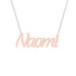 Gold Name Necklace - Naomi