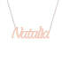Gold Name Necklace - Natalia