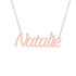 Gold Name Necklace - Natalie