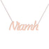 Gold Name Necklace - Niamh