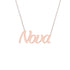 Gold Name Necklace - Nova