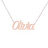 Gold Name Necklace - Olivia