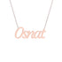 Gold Name Necklace - Osnat