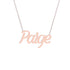 Gold Name Necklace - Paige