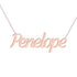 Gold Name Necklace - Penelope