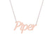 Gold Name Necklace - Piper