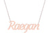 Gold Name Necklace - Raegan