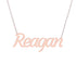 Gold Name Necklace - Reagan