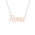 Gold Name Necklace - Rona