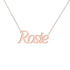 Gold Name Necklace - Rosie