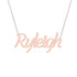 Gold Name Necklace - Ryleigh