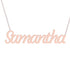 Gold Name Necklace - Samantha