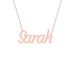 Gold Name Necklace - Sarah