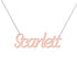 Gold Name Necklace - Scarlett