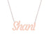 Gold Name Necklace - Shani