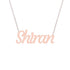 Gold Name Necklace - Shiran