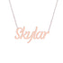 Gold Name Necklace - Skylar