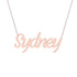 Gold Name Necklace - Sydney