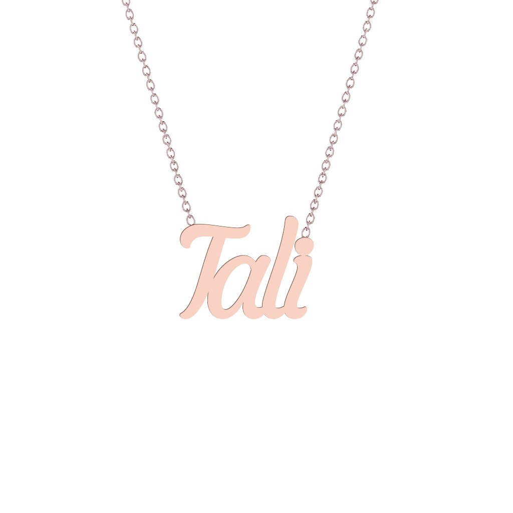 Gold Name Necklace - Tali