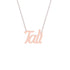 Gold Name Necklace - Tali