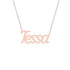 Gold Name Necklace - Tessa