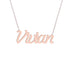 Gold Name Necklace - Vivian
