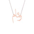 Gold Name Necklace - Wiam - وئام