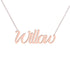 Gold Name Necklace - Willow