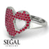 Ruby Heart With Missing Piece - Camille No. 12 image 6