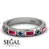 Ruby Baguette & Princess Eternity Band - Andrea No. 60 image 3