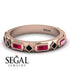 Ruby Baguette & Princess Eternity Band - Andrea No. 53 image 3
