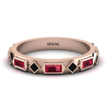 Ruby Baguette & Princess Eternity Band - Andrea No. 53 image 1