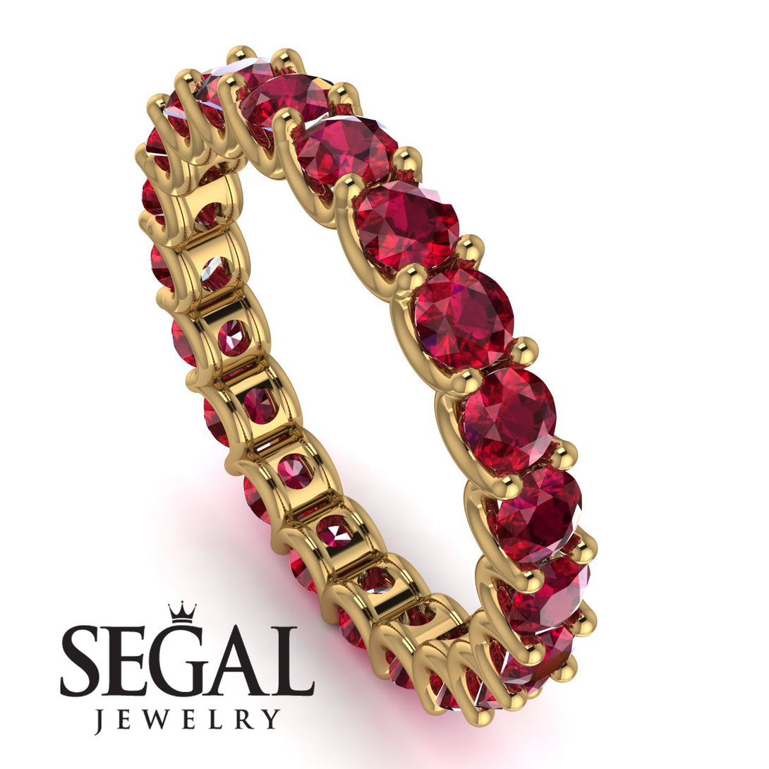 Ruby Eternity Ring - Jayla No. 10