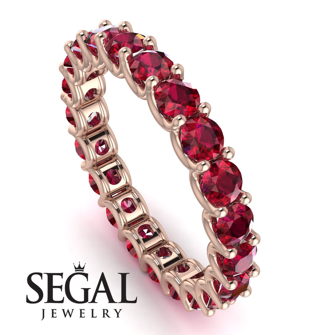 Ruby Eternity Ring - Jayla No. 11