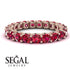Ruby Eternity Ring - Jayla No. 11
