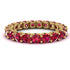 Ruby Eternity Ring - Jayla No. 10