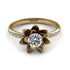 Steve's Lotus Flower Diamond ring - Lotus no. 71 image 1
