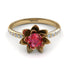Lotus Flower Ruby ring - Lotus no. 13